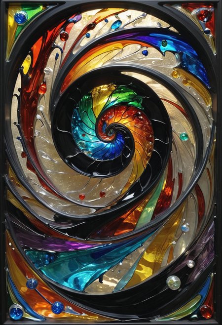 made out of,colorful,liquid,Murano Art glass,

Art Glass, cathedral, stained glass, shadows, light, mourning, black glass, swirling vortex, shattered mirror, dichroic glass, inner radiance, spiritual introspection, lost love, quiet strength.