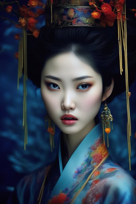 <lora:Zhang Jingna Style:1>Zhang Jingna Style - a close up photograph of the most beautiful 21 year old asian woman alive, colorful fantasy realism zhang jingna,dramatic and stunning award winning photo, dramatic linear delicacy, shot on Sony aiii high resolution digital camera, hyper realistic skin, global illumination, very natural features, Super clear skin texture,TIME cover photo,32K f/11