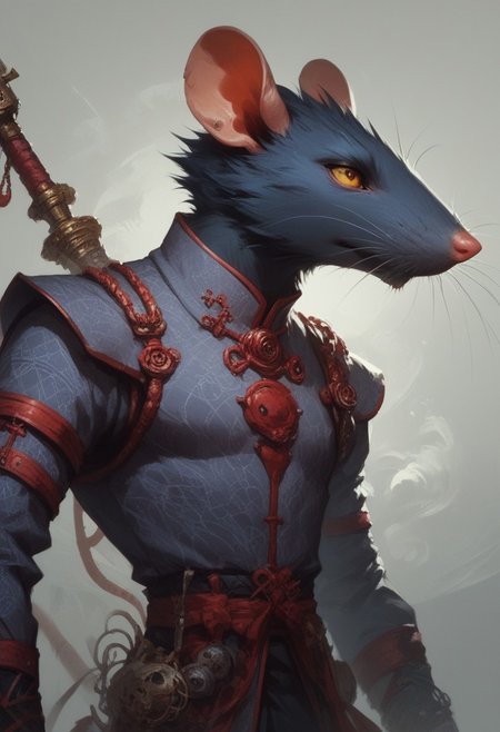 score_9, score_8_up:1.1, score_7_up, Expressiveh, dynamic camera angle,
solo, posing
1 rat folk, rat like, male, skaven, hunched over, lurking
flowery pattern clothes, feathery clothes, soft fabric, Chinese travel outfit, travelers gear, asymmetrical clothing design