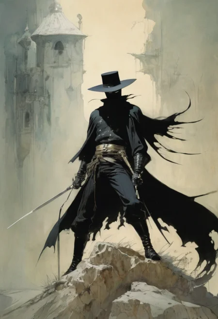zorro by Ashley Wood and Kay Nielsen