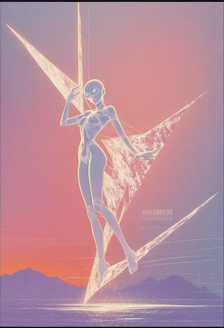 score_9, score_8_up, score_7_up, Extradimensional sex, Hypersexualized, gravity-defying breasts, prominent nipples, jiggle, unnatural, unprecedentedly, spread buttocks, stretched, (weird:0.1), (implied dynamism:0.25), lascivious, extraordinary, rating_explicit,   s0ftp1nk, (incredibly detailed:1.2), masterpiece, porn, clean colors, (comicsy outline:0.4), (ultra wide angle shot:0.65), aesthetic, artstation, concept art, smooth, sharp focus, pulsing electric energy, subtle dystopian undertones, polished chrome details, graceful robotic poses, focus on contrast and juxtaposition, sunrise stance, enigmatic, captivating, alluring, sensual, erotic, provocative, innovative, experimental, visionary, transformative, boundary-pushing, flat color, short shot, petite