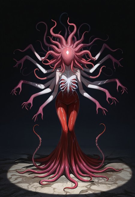 MASTERPIECE, AMAZING QUALITY, 3NDL3SS, ELDRITCH ABOMINATION, TENTACLES, EXTRA LIMBS, SHADOW,