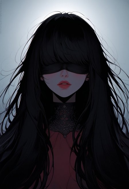 (((black hair))), long hair, (((bangs over eyes))), (((black blindfold))), 1girl, russian, Caucasian, (Cinematic Angle), ((best quality)), ((masterpiece)), 
score_9, score_8_up, score_7_up, aesthetic, <lora:add-detail-xl:0.25>, Elastic skin stretching, ready for sex, perfect drawing anatomy, Pulsating vitality, rating_explicit,   s0ftp1nk,  (4k),(incredibly detailed:1.2), masterpiece, porn, clean colors, comicsy outline, (ultra wide angle shot:0.65), Ecstatic release, Hypersexualized anatomy, Rubbery jiggle physics