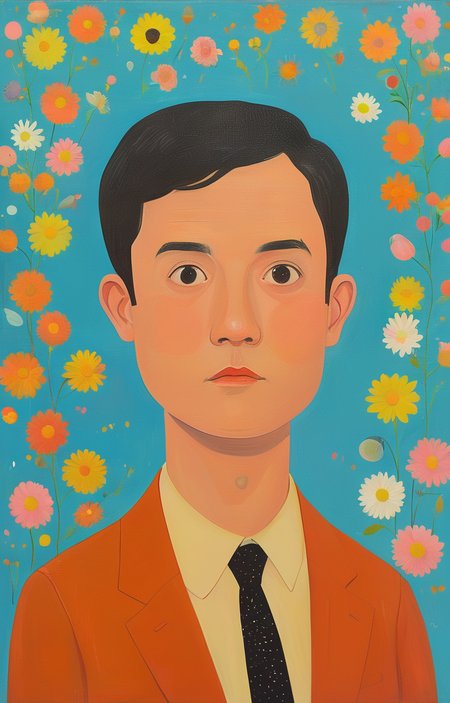 masterpiece,best quality,<lora:tbh289-sdxl:0.9>,illustration,style of Joan Cornella portrait of noble man