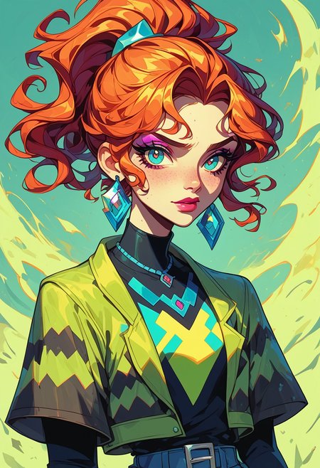 score_9,score_8_up,score_7_up,score_6_up, 1girl, Monster Prom, Polly Geist