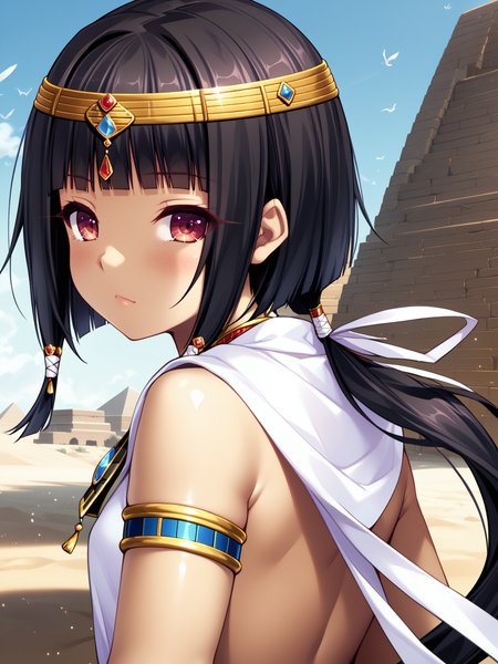 (upper body, solo focus:1.2) <lora:happy_tentacle-arle-v0.1-000034:0.9>, ht_arle, low ponytail, hair ribbon, black hair, egyptian clothes (petite:1.2), <lora:Shed_The_Skin's StS_age_slider_v1_initial_release:-1.2> ( :1.1) ( , , ( fucked silly :1.2) , , looking back :1.2) , outdoors, vegetation, ( :1.1), , (dawn :0.6), (cloudy sky:0.6) , (:0.5), , (medieval :0.9), (industrial :1.2) ( :0.8) score_9, score_8_up, score_7_up, score_6_up, score_5_up, score_4_up, ( [(realistic, photorealistic:1.3):(realistic:1.2):16] [(3d:1.2)::14] :1) <lora:LUUNA's Lunas-NijiJourney-SDXL-B2:0.5>, nijijourney <lora:prgfrg23's Counterfeit-V3.0 Style SDXL_LoRA_Pony Diffusion V6 XL:0.5> <lora:mfcg's mfcgXL:0.12> <lora:reweik's gyokai(himehajime)_PonyXL_style_v01:0.14>