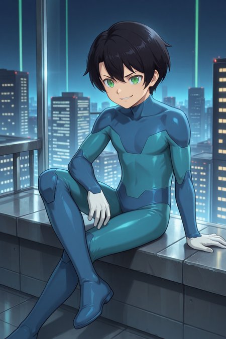 X - Megaman - (Illustrious) [Commission]