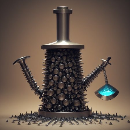 embedding:lazyup, 1boy, mad scientist with hair made of tangled wires, holding a glowing flask filled with liquid nails, laboratory filled with bubbling beakers of molten metal, fastenerswm <lora:FastenersWMv0.4:1.0000000000000002> <lora:TrendCraft_The_Peoples_Style_Detailer-v2.0A-3_13_2025-PonyXL:0.4000000000000001>
