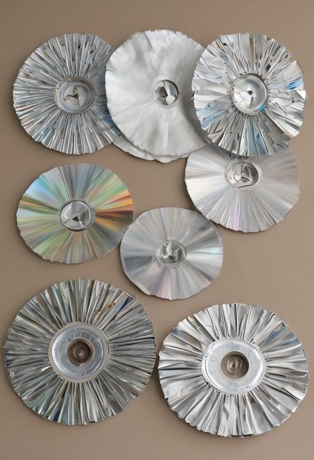 cards made of cd's