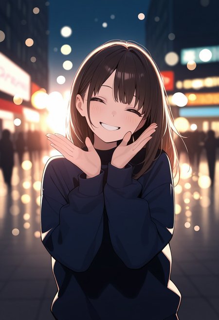 masterpiece, best quality, 1girl, solo, 
random girl, random woman, random pose, random place, random face, random view,
depth of field, smile, bokeh, bloom, backlighting,