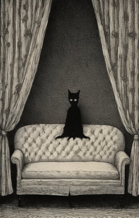 masterpiece,best quality,<lora:tbh276-sdxl:0.9>,illustration,style of Edward Gorey tech genius teenage girl