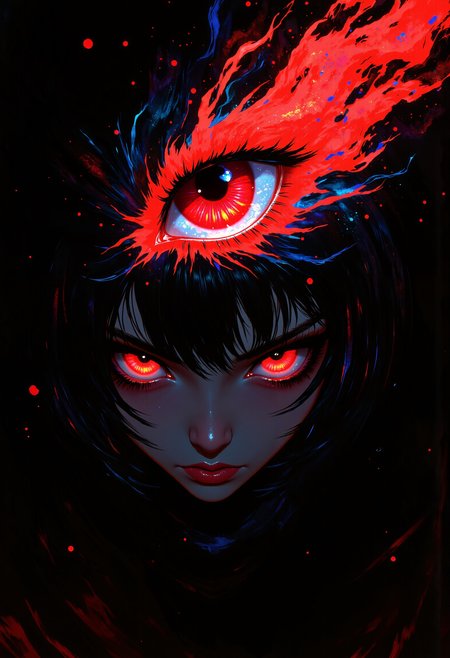 ** I don't know how but it works XD **  beaeyes swirliKng light9B EIAbook flowinxg formedi LTa ani6Dme_martz oOODf veZNil stTwYrands hidd0en, Blsilk artE7x, gQ3Ylowing ofwC a5s8sh sans4pd partiWcles blaccnk, abstrrOact siTi4ngular contox5urs, silhouektte Caintricately, fantaWsy, faceUzW, outlinepN wiXUth mwHdysterious, dust14, cQOOoncept, a3 epivIc aniLIme_source graphijcs, bu1rning, bxackground cuagainst, <lora:anime_martzv2:3.14> <lora:holographic-flux_fast_1:3.14> <lora:Vibrant_Mirage_Style-000001:3.14> <lora:flux_vividizer:3.14>
