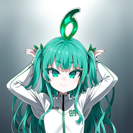 emeraldmorph, score_9, score_8_up, score_7_up, score_6_up, 1girl, solo, looking at viewer, light smile,Asanagi