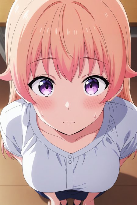 masterpiece, best quality, amazing quality, very aesthetic, absurdres, ultra detailed,
<lora:il_contrast_slider_d1 (Ð¦ÐÐÐ¢ ÐÐÐ Ð¢ÐÐÐÐ):-0.8>
 <lora:Nico Wakatsuki:0.8> nico_wakatsuki, 1girl,
portrait,
view from above, body is visible, medium breasts are visible from under the shirt,,