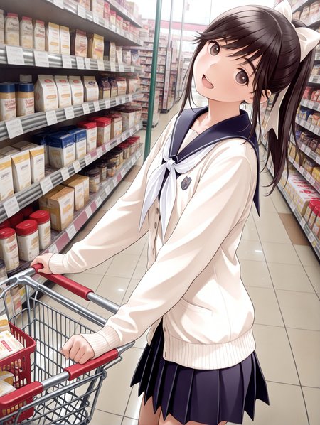 masterpiece,best quality,newest,
1girl,solo,
<lora:Fixhands_anime_bdsqlsz_V1:1>,<lora:shop_00_ilxl_v1.0:1>,shop_00,s_cart,shopping cart,pov,<lora:takane_manaka_ilxl_v1:1>,t_manaka,m_c_clothes,milky white cardigan,neckerchief,pleated skirt,cowboy_shot,:d,head_tilt,from_side,looking_at_viewer,
