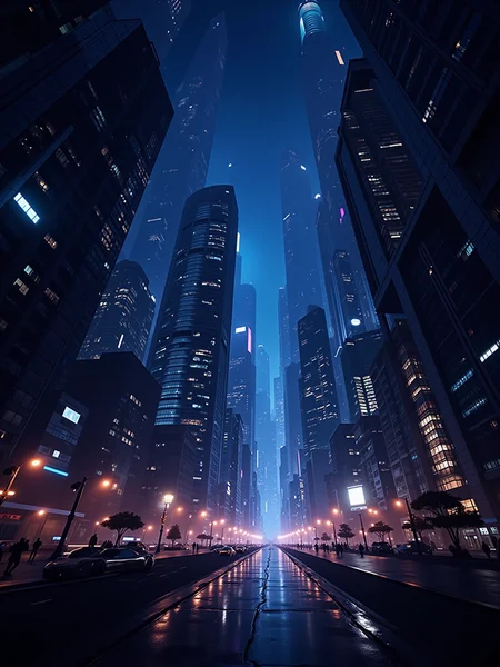 A vast digital cityscape rendered at night, displaying a futurism hyperreal iridescent aesthetic. Towering structures emit a glowing light, casting surreal reflections on the wet streets, forming a cinematic urban art piece.
<lora:ral-iridescent-hyperreal-futurism-flux_000003000:1>