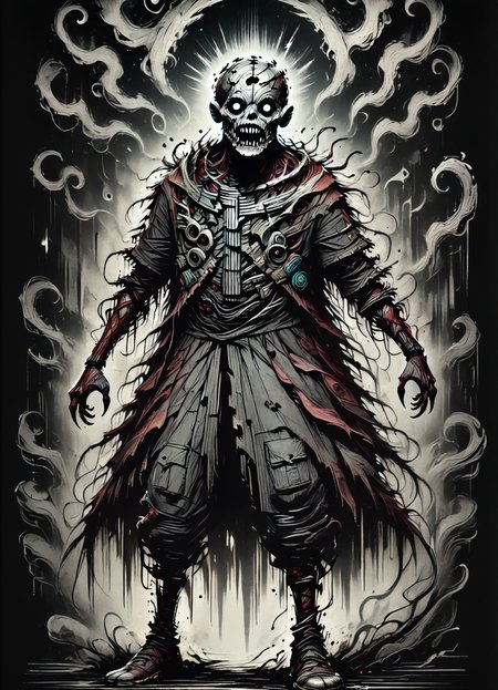 DonMB01dD4rkXL score_9, score_8_up, score_7_up, score_6_up, male barnos, interstellar archaeologist,rune mage rating_safe   <lora:DonMB01dD4rkXL-pony:1>