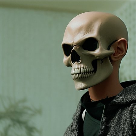 Memento Mori, gothic, skull, funny little man, CinemaHelper-SDv2