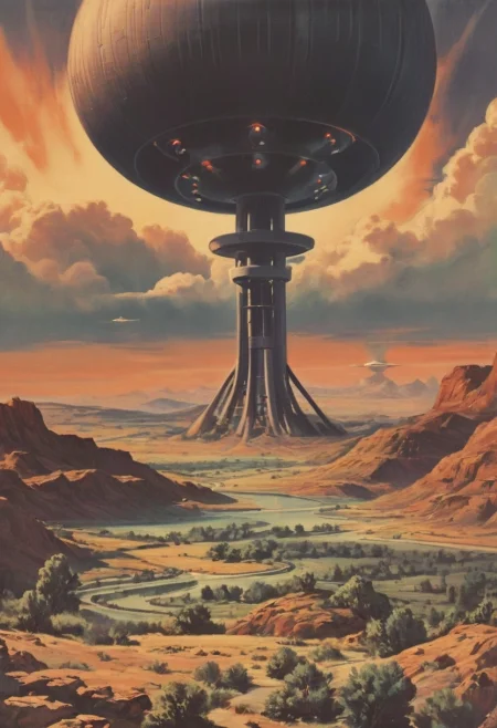atomic-age landscape