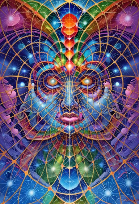 zPDXL, alexgrey , anatomical ,lattice, symmetry ,veins ,  <lora:Alex_Grey_PonyXL:0.9>