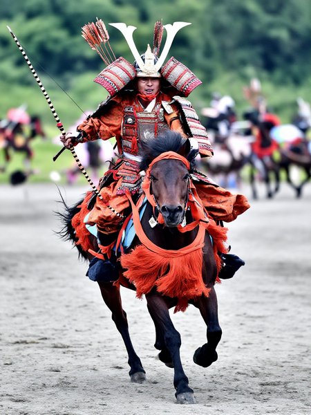 Middle Ages samurai / 中世の武士