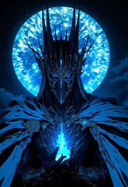 « The King of all Kings took the blue prism. »
