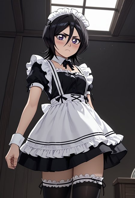 screencap, BREAK
1girl, rukia