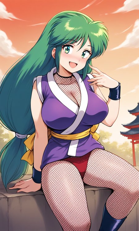 ヤエちゃん コミックボンボンVer illustrious/Pony Yaechan (Ganbare Goemon COMIC BonBon Ver)