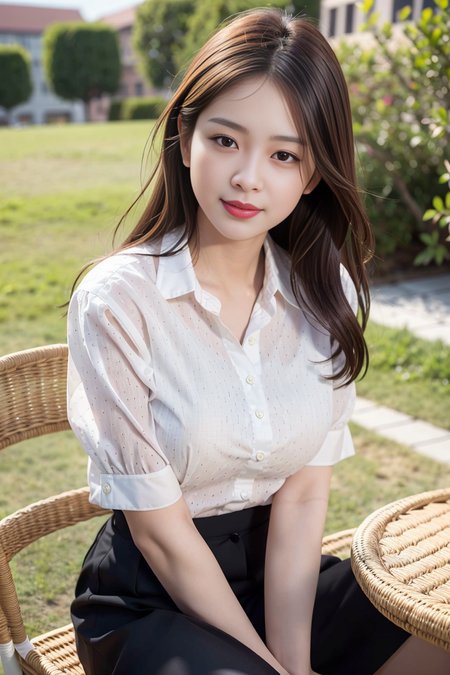 <lora:meizi:0.6> ,meizi,
(8k, best quality, masterpiece:1.2), detailed cafe,night,sitting,dating,(nose blush), (closed mouth) ,beautiful detailed eyes,(white,collared shirt:1.4), (business attire:1.4),(black trousers:1.4), cafe,book,floating hair NovaFrogStyle,
photorealistic, realistic, solo, (messy_hair:1.2), (photorealistic:1.4), best quality,hand behind back, ultra high res, (samll breasts:1.2),Simple background,smooth skin,smile，stand,
beautiful, masterpiece, best quality, extremely detailed face, perfect lighting, 1girl,
, ultra high res,
parted lips,
lipstick,
ultra detailed,
Peach buttock,
looking at viewer,
masterpiece, <lora:iu_V35:0.1> ,<lora:cuteGirlMix4_v10:0.1>, <lora:jennieForBLACKPINK_v10:0.2>