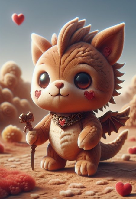 ((everything made out of plush, ral-smlvltnpls)), masterpiece, best quality, good quality, newest, highres, absurdres,focused subject,8k,HDR, A muscular Valkyrie style Norse warrior riding a fantastical huge white beast in a rugged, mountainous landscape.  The man, with a rugged, bearded face and long, dark hair, is dressed in medieval-style attire consisting of a sleeveless brown leather vest, brown trousers, and brown boots. He wears a belt with a sheathed sword and a quiver of arrows. He also has weapons/axe/hammer. His expression is determined as he rides the beast. The massive beast is a mix of a dragon and a lion, with sharp, curved horns, a long, muscular tail, and a fierce, open-mouthed expression revealing sharp teeth. Its eyes are yellow. The creature's fur is sleek and white. The man holds the reins with one hand. The background is a dramatic, partly cloudy sky with a deep blue hue transitioning to a lighter blue at the horizon. The ground beneath them is rocky and uneven, with patches of grass and sparse vegetation. big sun, sunset, dramatic lighting, mainly red, orange and yellow colors, yellow sphere on the background, (glitch art, dithering,chromatic aberration,pixel art, film grain),dynamic angle,perspective, scenery,fine art,in the style of cknc,wat,flatline, (hardwood Wonderland, Transform the universe into a beautifully carved realm of wood, funny, haha)