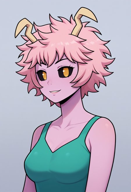 score_9, score_7_up, BREAK   <lora:kannelart-guy-PONYv1:1>, no pupils, 1girl, solo, ashido mina, portrait,