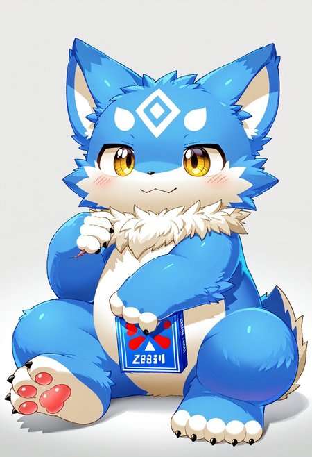 score_9, score_8_up, score_7_up, rating_questionable, ((((sdgs4rc0by zuppu11)))), 1boy, furry, kemono, cute, solo, full body, zPDXL3