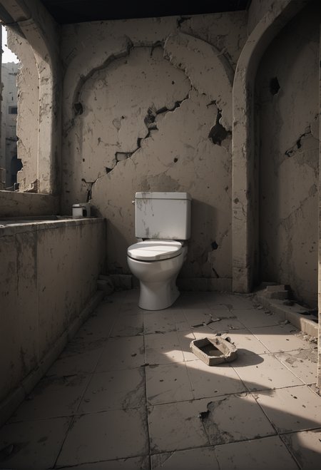 ,ruanyi1257,ruins,indoors,toilet,tile floor,<lora:1257 ruins_v1_pony:1>, score_9,score_8_up,score_7_up,,8k,1girl,solo,,