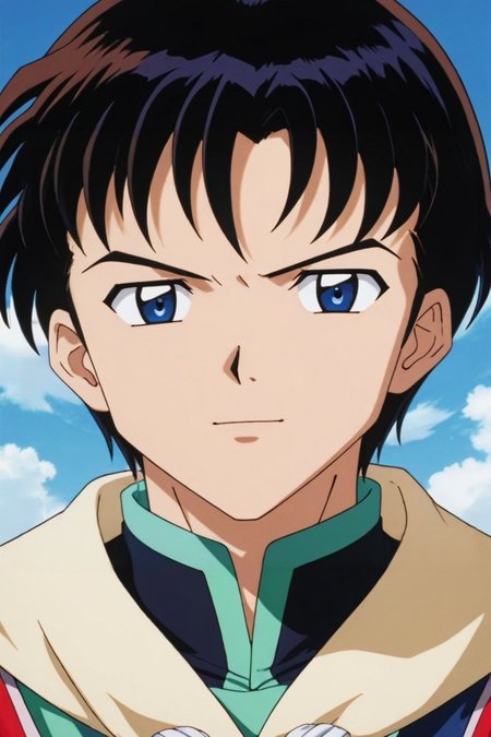 score_9, score_8_up, score_7_up, source_anime, rating_safe, intricate details, looking at viewer, , 1boy, male focus, blue eyes, dark blonde hair, spiky hair, camel costume, solo, symmetry, bedroom, (plush), day, clouds, arms at sides, naughty smile, <lora:inuyasha_style_pony:1.06>, inuyasha_style, , <lora:sdxl_lightning_8step_lora:1>