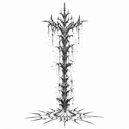 (Cells interlinked within cells interlinked
Within one stem. And dreadfully distinct
Against the dark, a tall white fountain played.), masterpiece, best quality, cybersigilism, neotribal, tribal tattoo style, sketch, highlights, sparkle, gradient, greyscale, monochrome, no humans, white background, simple background, solo