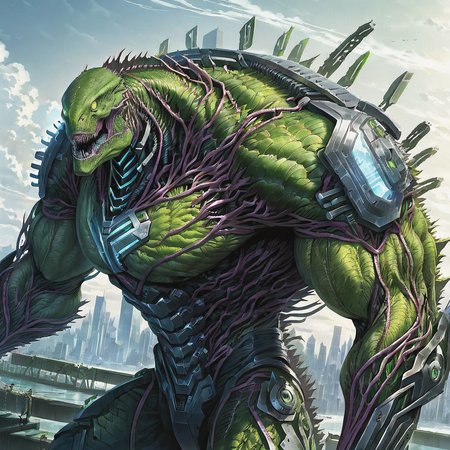 2d,concept art,intricate linework,art by makoto shinkai and kentaro miura,a cybermutant creature,<lora:Cyberfleshmutant-000002:0.85>