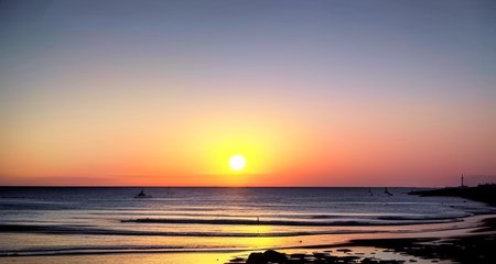 ((masterpiece)), (realistic), (sunset:1.2), (seascape:1.2), (colorful sky), (seagulls:1.1), (beach:1.1), (waves:1.1), (rocks:1.1), (boats:1.1), (reflection:1.2), (silhouette:1.2), (harbor:1.2), (peaceful:1.1), (serene:1.1), (tranquil:1.1), (calming:1.1), (harmonious:1.2),
The sun was setting over the horizon, painting the sky in a breathtaking array of colors. Shades of pink, orange, and yellow blended together to create a vibrant and colorful sky. Seagulls flew gracefully overhead, their wings casting shadows on the calm waters below. The beach was a peaceful and serene place, with waves gently lapping at the shore. Smooth rocks scattered along the coastline, providing a perfect spot for a quiet moment of reflection. Boats floated in the harbor, their masts creating silhouettes against the colorful sky. The reflection of the sky in the water created a harmonious and tranquil atmosphere. As the sun disappeared below the horizon, the sky turned darker, but the sense of calm remained, leaving a feeling of peacefulness and contentment.