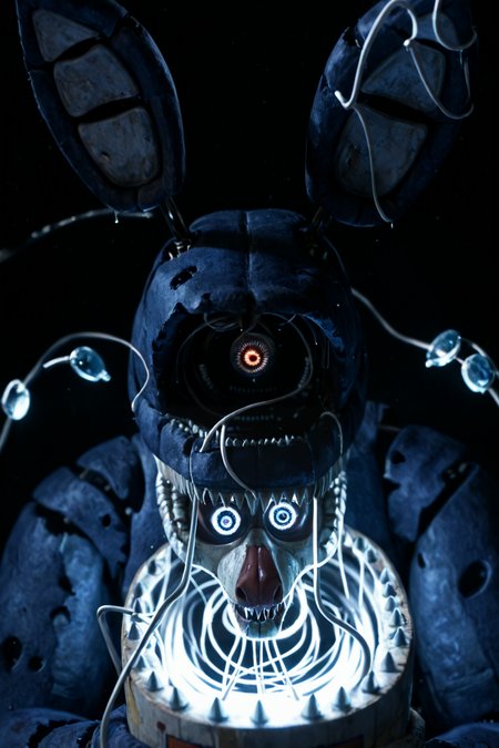 zPDXL, zPDXL2, zPDXLrl,  zPDXL3, source_furry, <lora:[Arstyle] Five Nights at Freddys_Betherz15 [PDXL]:1> fnafstyle, source_3d, glowing eyes, 
BREAK
<lora:[Tool] Sinfully Stylish - Dramatic Lighting_ExuberantConsent [PDXL]:0.5> <lora:[Tools] Low-Key Lighting Style_unfazedanomaly964  [PDXL]:0.5> night, dark , dark background, Low-key lighting,
BREAK
(monster, eldritch abomination, extra eyes),
