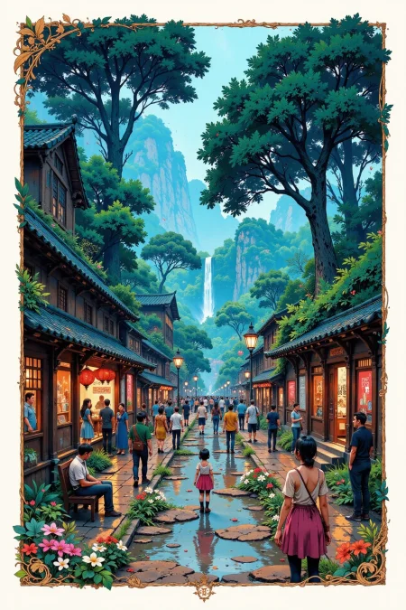 a museum full of people beautiful  anime landscape, rainy day, woman, very intricate, very detailed, sharp, bright, colorful, <lora:Hand v2:0.5> <lora:Anti-Blur:1><lora:Insane Detail Slider:0.25>  <lora:flux.1_lora_flyway_Epic-detail_v2:0.3> <lora:fluxenhancer:0.25> <lora:ROWER:0.6> <lora:Niji Anime Scenic:0.8>