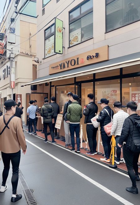 masterpiece, best quality, very aesthetic, absurdres,
yayoiken, storefront, 6+boys, multiple boys, outdoors, real world location, street, scenery, sign, building, jacket, bag, shoes, hat, black hair, multiple girls, pants, day
<lora:yayoiken_takatsuki_SDXL_V1:1>