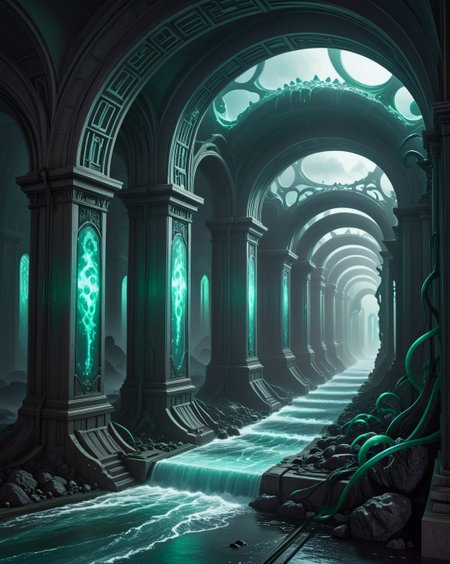 dark fantasy cryo-luminescent fungi, Victorian jade inlays, dark-matter core reactors in, magnetic-storm plateaus, Art Deco arches with Cambrian organic forms style, prismatic waves from quantum foam,
random crowds of passers-by in landcscape,
 <lora:ral-dark-fantasy-il:0.15> dark fantasy, eldritch horror, mythology, apocalyptic
<lora:extremely_detailed:0.8> extremely detailed,
<lora:DetailMaximizer:0.7> 
 <lora:Dream Scenery XL:0.3> Dream Scenery,
<lora:add-detail-xl:0.3>,
detailxl,