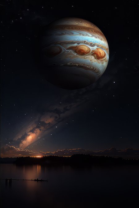 ASCII jupiter, lucid dream
