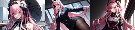 highly insanely detailed, masterpiece, top quality, best quality, highres, 4k, 8k, RAW photo, (very aesthetic, beautiful and aesthetic), 
__lazy-wildcards/cosplay-char/tenkuu_shinpan/yayoi_kusakabe/prompts__, 
<lora:Yayoi_Kusakabe:0.3>, 
(1girl:1.3), 1other, 
__lazy-wildcards/dataset/background__,âââ