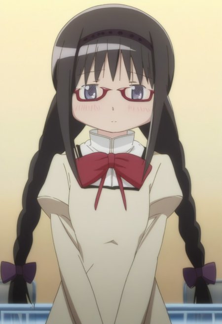Megahomu (Homura with glasses) Test