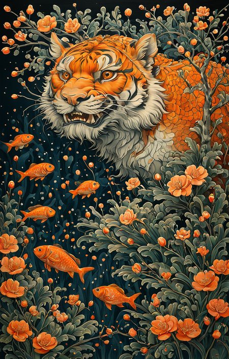 masterpiece,best quality,<lora:tbh50-sdxl:0.6>,illustration, animals