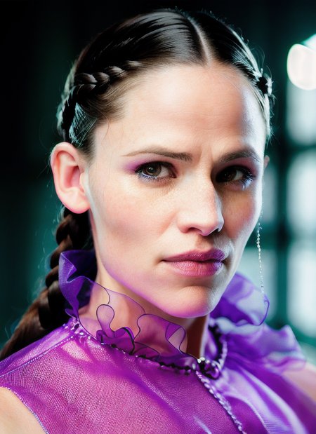 Jennifer Garner (Sydney Bristow from Alias TV show and Marvel's Elektra)