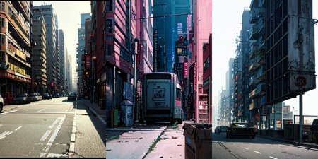 highly insanely detailed, masterpiece, top quality, best quality, highres, 4k, 8k, RAW photo, (very aesthetic, beautiful and aesthetic), bebop cityscape, buildings, radiator, ait conditioning, cardboard box, trash, street, car, <lora:bebopv01:0.5>, 
__lazy-wildcards/dataset/background-color__âââ