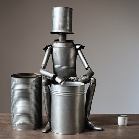 A tin can man performance
