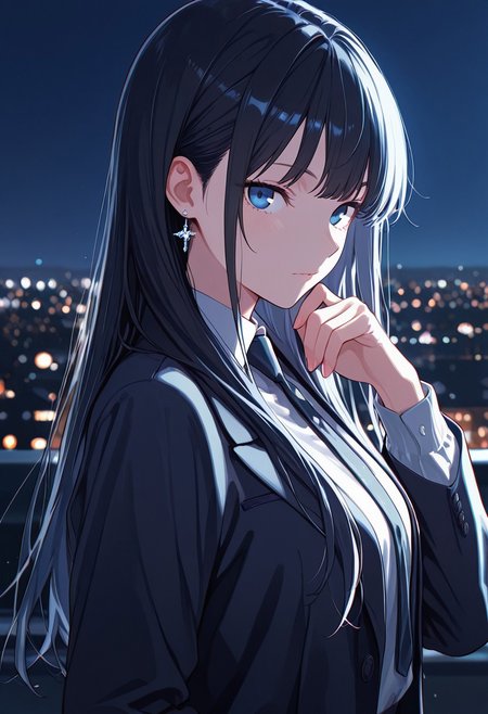 looking at viewer, 1girl, solo, 
absolutely eye-catching, Masterpiece, best quality, ultra-detailed, CG, aesthetic, trending, score_9, score_8_up, newest, subtle texturing, depth of field, cinematic composition,
Detailed background, intricate cinematic background,