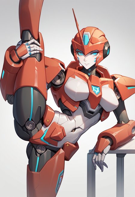 score_9,score_8_up,score_7_up,<lora:standing_split:1>,robot,transformers,mecha,machine,standing on one leg,standing split,leg hold,leg lift,